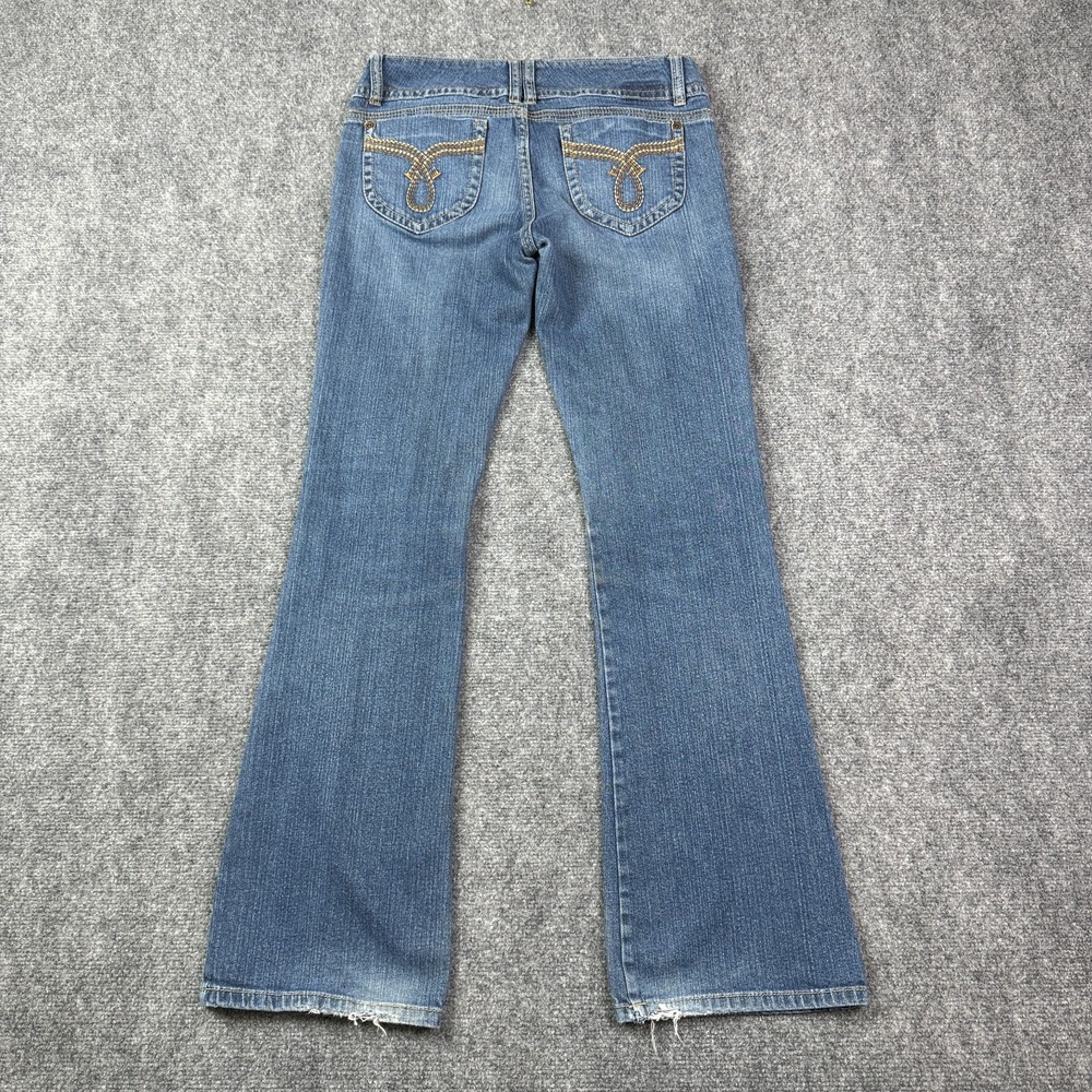 UNIONBAY Low Rise True Boot Jeans Womens Size 7 Bootcut Flare Stretch Vintage - Picture 2 of 14